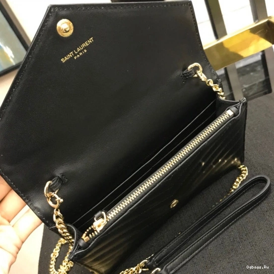 CASSANDRE MATELASSÉ WALLET YSL CHAIN 0711
